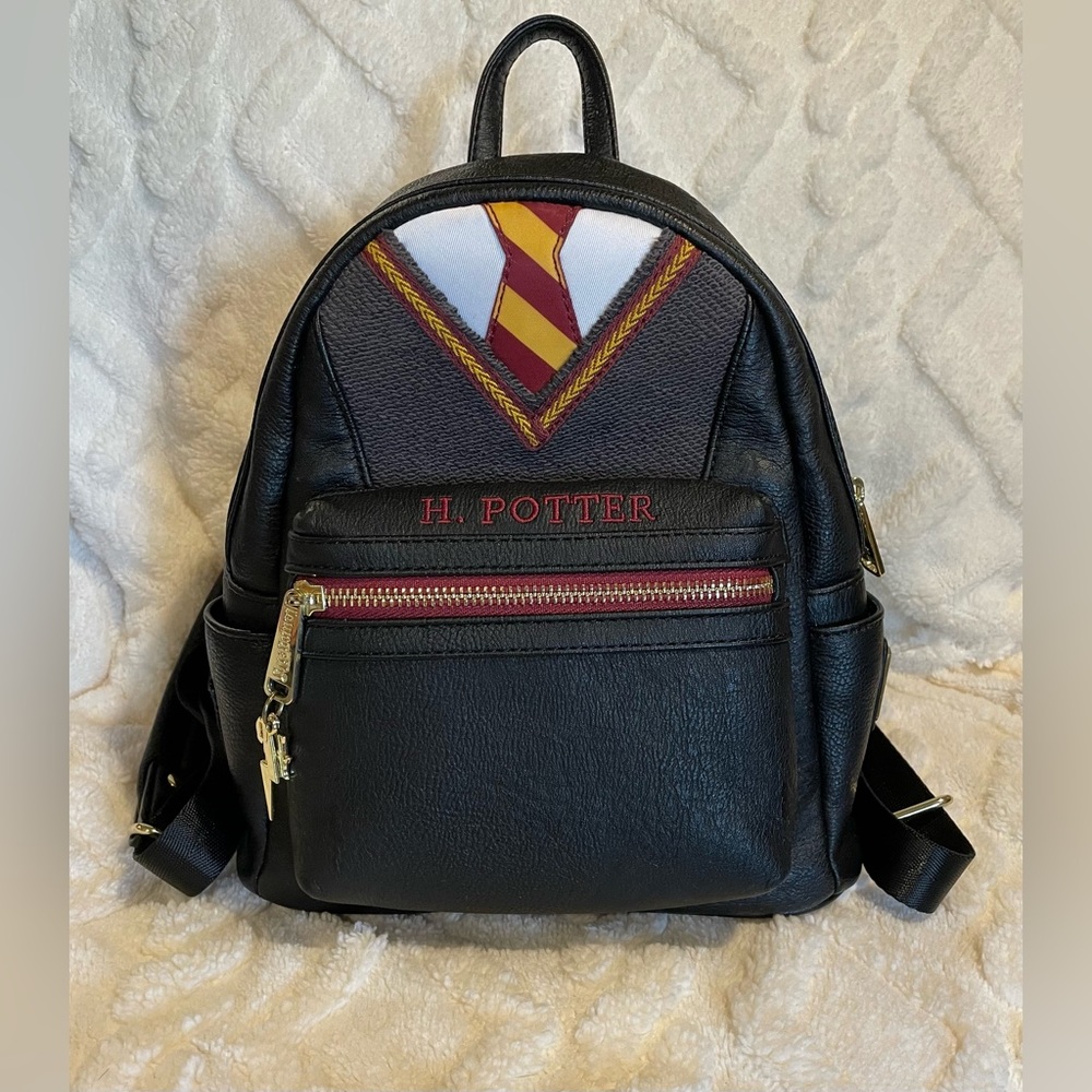 Loungefly Harry Potter Mini Backpack with Adjustable Straps